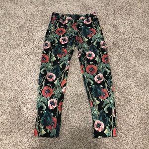 H&M floral print pants